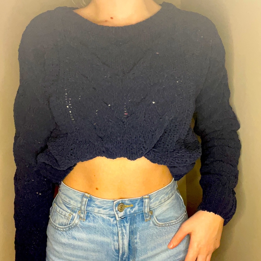 Navy Aeropostale Sweater